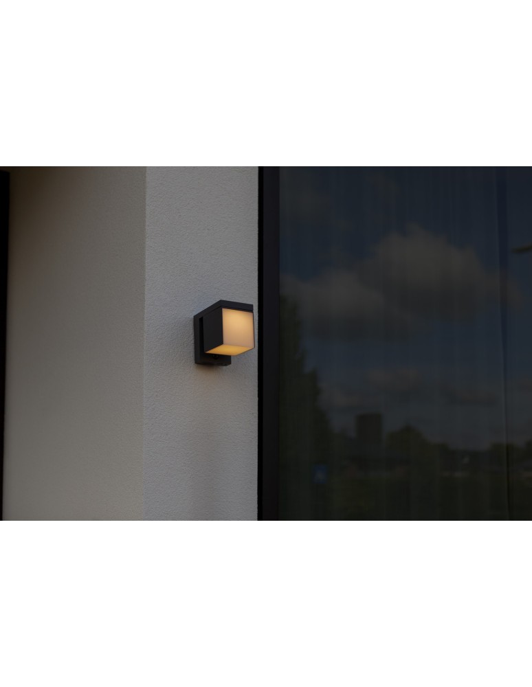 Outdoor wall lamps - Lutec Outdoor Solar Hybrid PRIMA HYBRID 6993801118 - product kolory-swiatla.pl 6