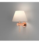 Bathroom wall lamps - Astro Roma Wall Mount 1x40W Max G9 Polished Copper IP44 1050010 - product 1