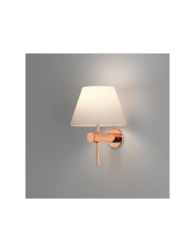 Bathroom wall lamps - Astro Roma Wall Mount 1x40W Max G9 Polished Copper IP44 1050010 - product kolory-swiatla.pl 1