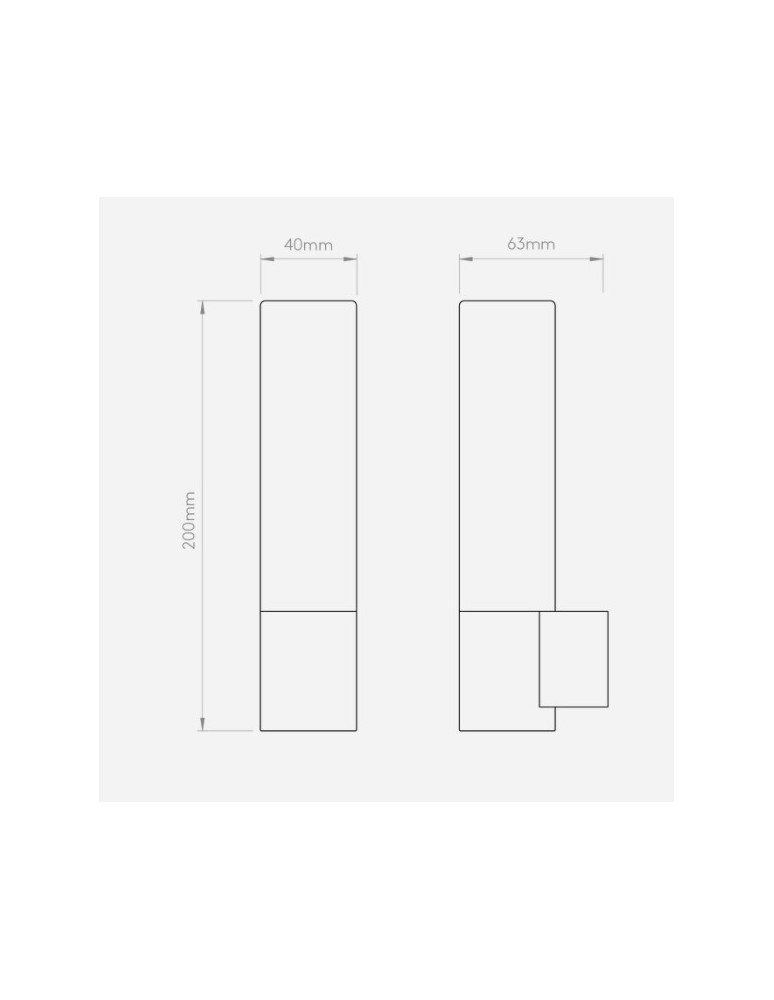 Bathroom wall lamps - Astro Bari Wall Mounted 1x40W Max G9 Matte Gold IP44 1047008 - product kolory-swiatla.pl 2