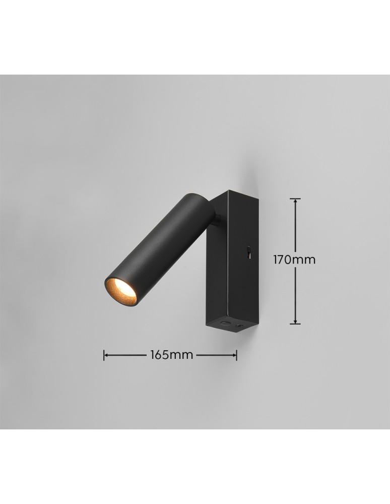 Reading wall lamps - Trio AMBALA Ceiling/Wall Spotlight 849210132 - product kolory-swiatla.pl 7