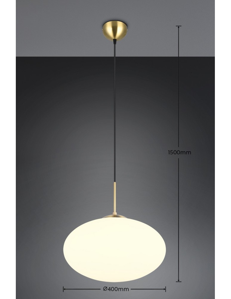 Modern pendant lamps - Trio Pendant FOMENTO 363190108 - product kolory-swiatla.pl 7