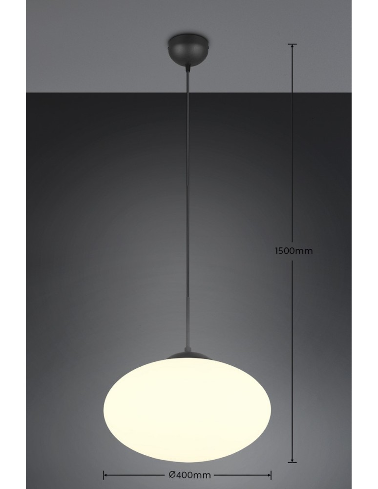 Modern pendant lamps - Trio Pendant FOMENTO 363190132 - product kolory-swiatla.pl 7