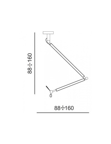 AZzardo ZYTA M 1xE27 Czarny AZ1847 + abażur 36cm - produkt 2