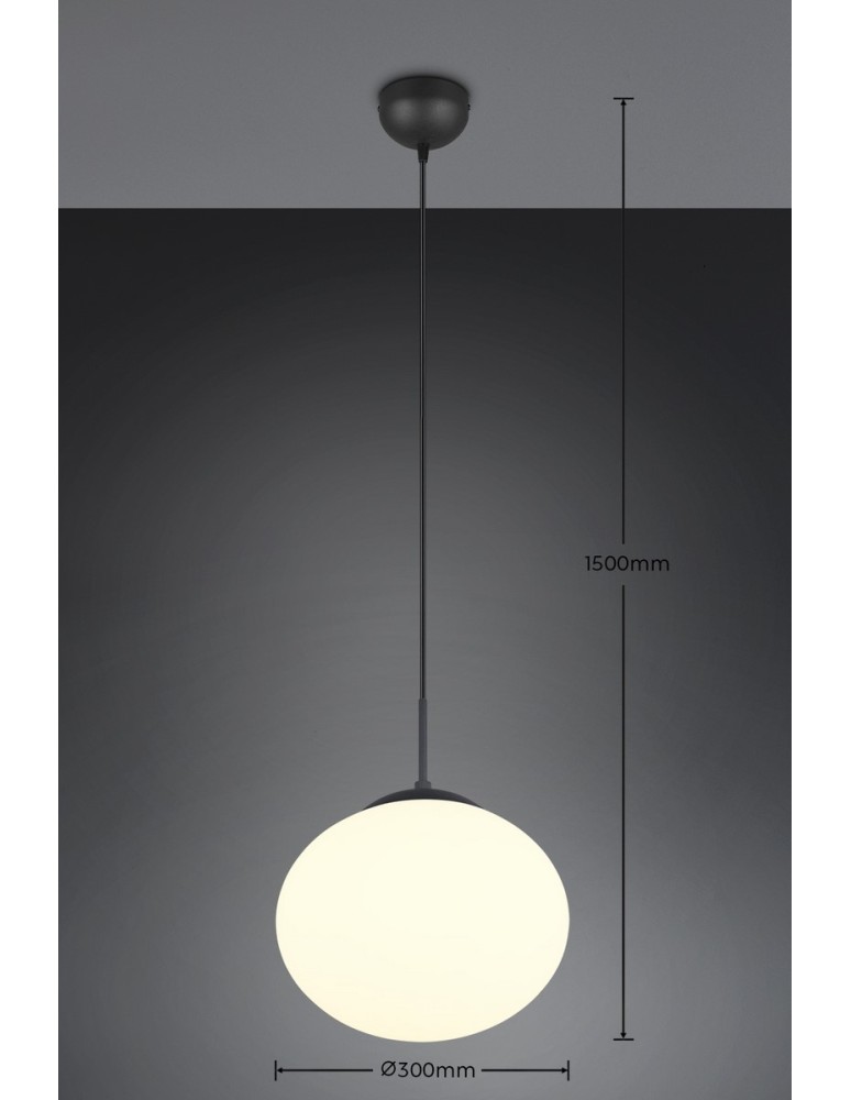 Modern pendant lamps - Trio Pendant FOMENTO 363100132 - product kolory-swiatla.pl 7