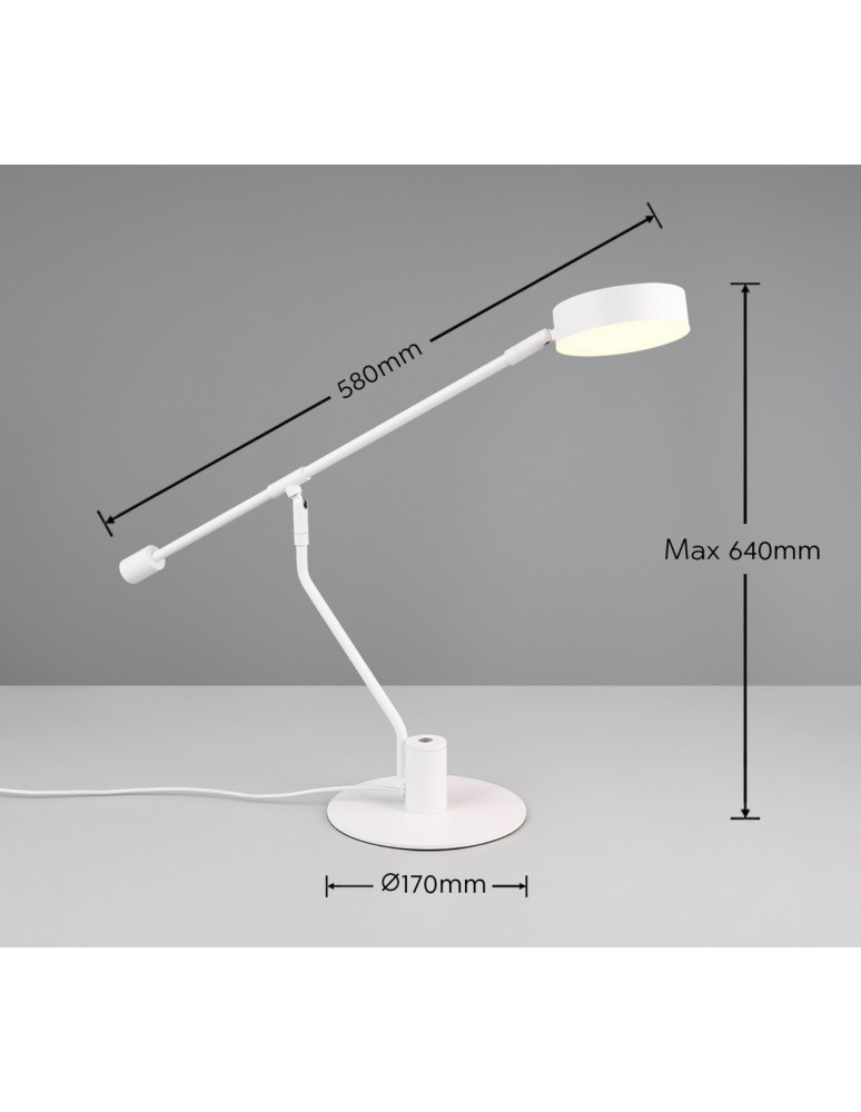 Desk lamps - Trio Table MANDURO 549010131 - product kolory-swiatla.pl 8