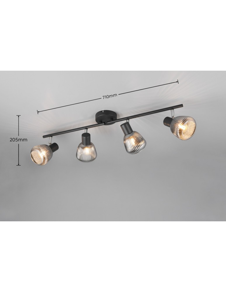 Spotlight ceiling lamps - Trio TARIFA Ceiling Spotlight 862800432 - product kolory-swiatla.pl 7