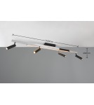 Adjustable ceiling lamps - spots - Trio Ceiling ZENO 648310505 - product 7