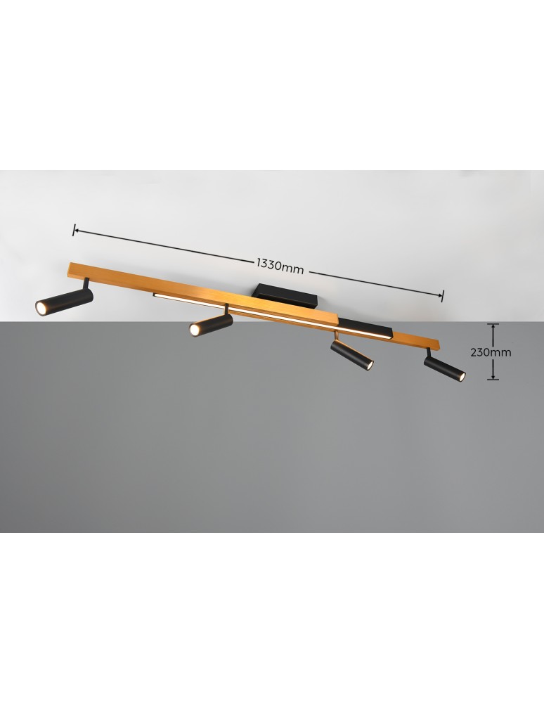 Adjustable ceiling lamps - spots - Trio Ceiling ZENO 648310580 - product kolory-swiatla.pl 7