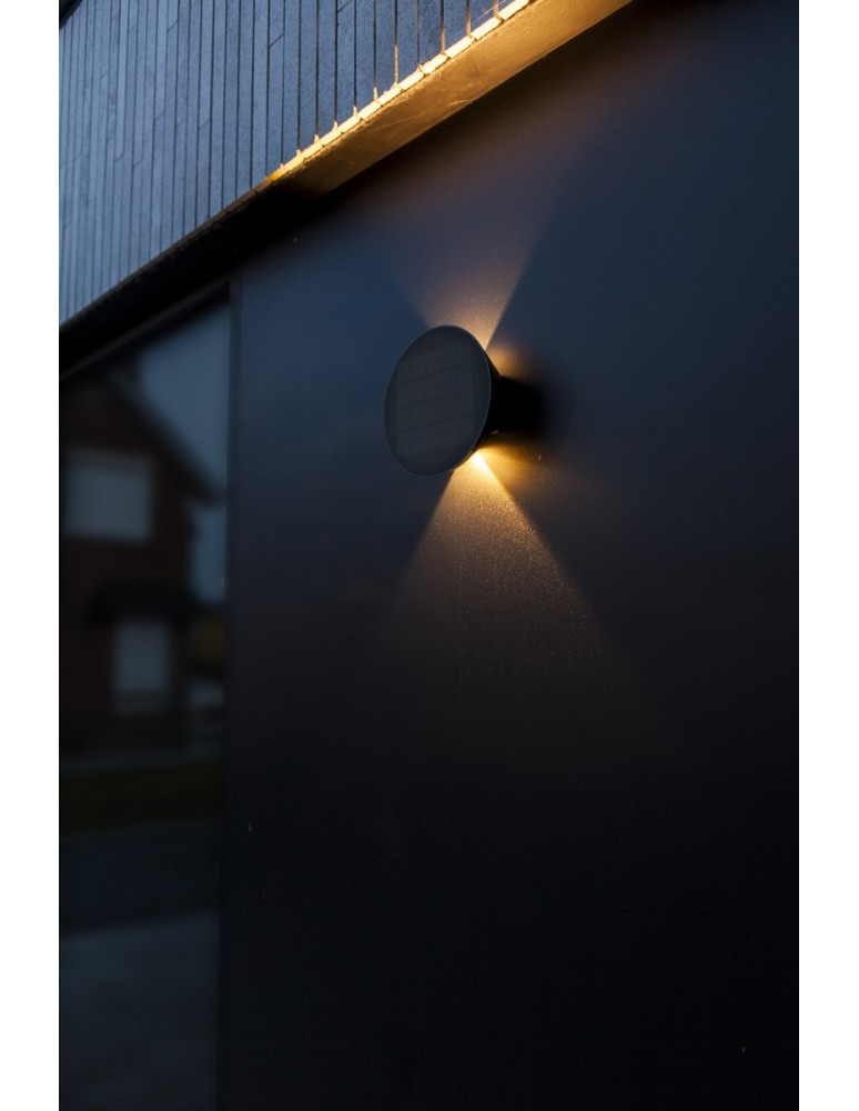 Outdoor wall lamps - Lutec Outdoor Solar Hybrid BELKA HYBRID 6915601335 - product kolory-swiatla.pl 3