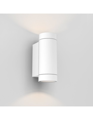 Astro Dartmouth Twin GU10 Wall Mount 2x6W Max LED GU10 White Structure IP54 1372012