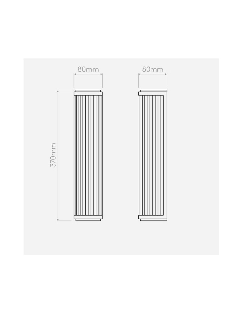 Bathroom wall lamps - Astro Versailles 370 Wall-mounted 15.1W LED Polished Chrome IP44 1380013 - product kolory-swiatla.pl 2