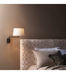 Cantilever wall lamps - Astro Telegraph Swing Wall Mount 1x12W Max LED E27 Black Mat 1404001 - product 2
