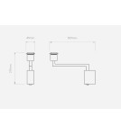 Cantilever wall lamps - Astro Telegraph Swing Wall Mount 1x12W Max LED E27 Black Mat 1404001 - product 4
