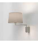 Cantilever wall lamps - Astro Telegraph Swing Wall Mount 1x12W Max LED E27 Matte Nickel 1404002 - product 1