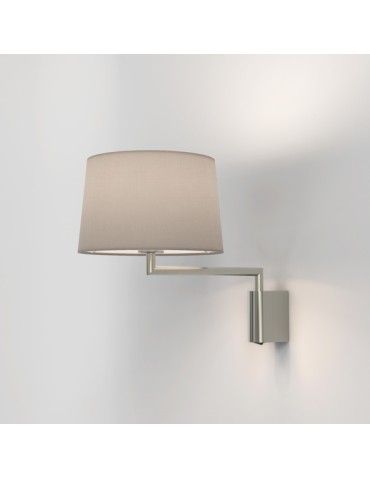 Astro Telegraph Swing Wall Mount 1x12W Max LED E27 Matte Nickel 1404002