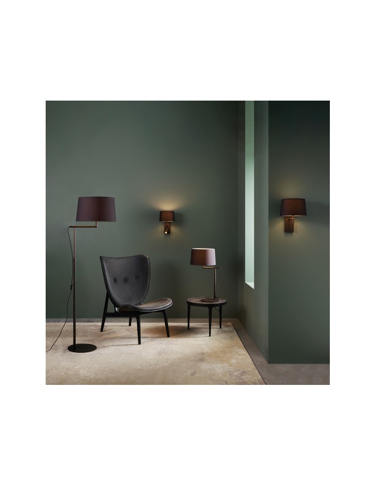 Cantilever wall lamps - Astro Telegraph Swing Wall Mount 1x12W Max LED E27 Matte Nickel 1404002 - product kolory-swiatla.pl 2