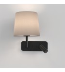 Kinkiety do czytania - Astro Side by Side Ścienna 1x12W Max LED E27 Czarny Mat 1406002 - produkt 1
