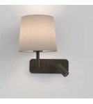 Reading wall lamps - Astro Side by Side Wall-mounted 1x12W Max LED E27 Bronze 1406004 - product 1