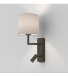 Reading wall lamps - Astro Side by Side Wall-mounted 1x12W Max LED E27 Bronze 1406004 - product 2