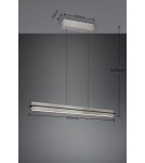 Pendant lamps over the island - Trio LED Pendant EMERSON 346710107 - product 6