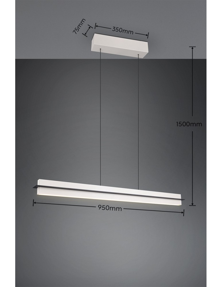 Trio Wisząca LED EMERSON 346710176