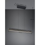 Pendant lamps over the island - Trio LED Pendant EMERSON 346710180 - product 6