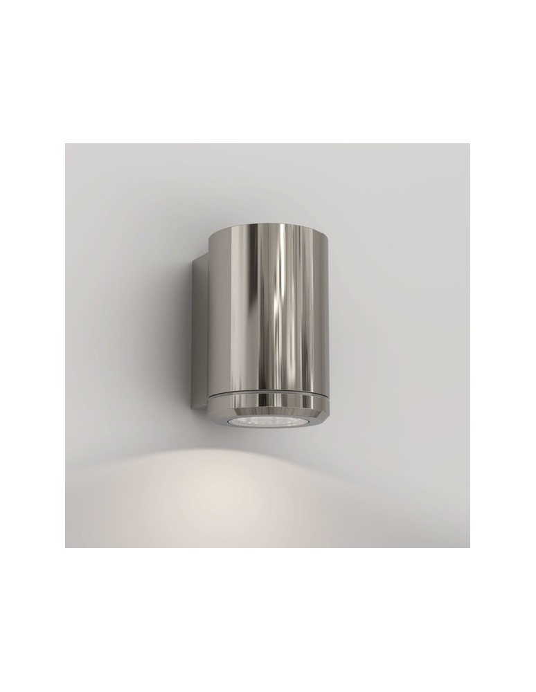 Kinkiety zewnętrzne - Astro Jura Single Ścienna 1x35W Max GU10 Nikiel Polerowany IP44 1375005 - produkt kolory-swiatla.pl 1