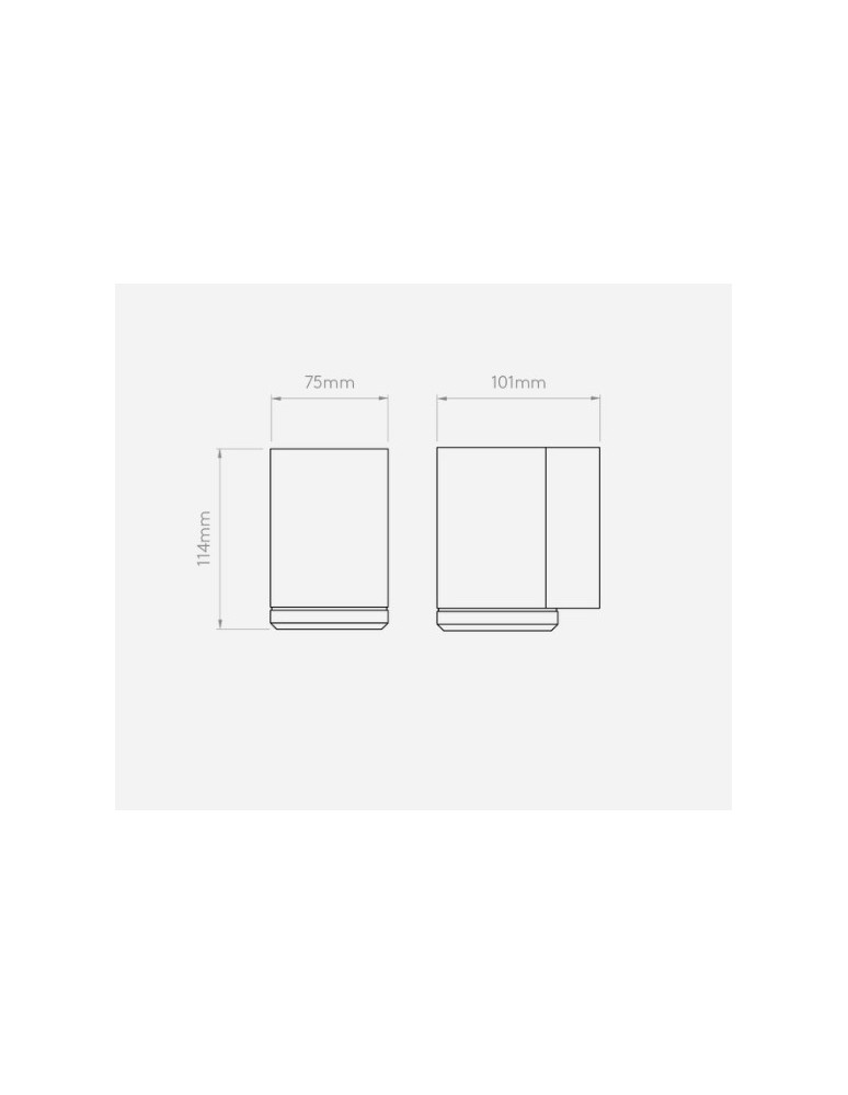 Kinkiety zewnętrzne - Astro Jura Single Ścienna 1x35W Max GU10 Nikiel Polerowany IP44 1375005 - produkt kolory-swiatla.pl 2