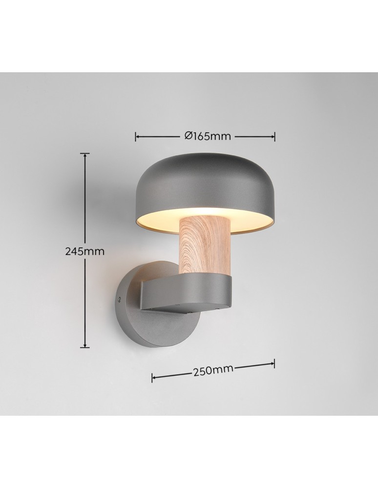Outdoor wall lamps - Trio Outdoor Wall-mounted FRASER 262560135 - product kolory-swiatla.pl 7