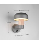 Outdoor lights with motion sensor - Trio Outdoor Wall-mounted FRASER 262569135 - product 7