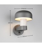 Outdoor lights with motion sensor - Trio Outdoor Wall-mounted FRASER 262569178 - product 7