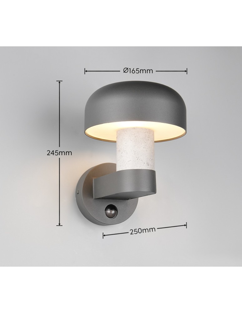 Outdoor lights with motion sensor - Trio Outdoor Wall-mounted FRASER 262569178 - product kolory-swiatla.pl 7