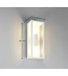 Outdoor wall lamps - Trio Outdoor Wall Mounted GARONNE 201860231 - product 7