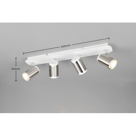 Trio Reflektorek Sufitowy GILLAN 814500407