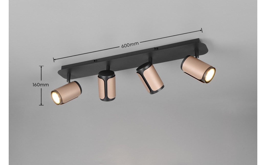 Trio Reflektorek Sufitowy GILLAN 814500465