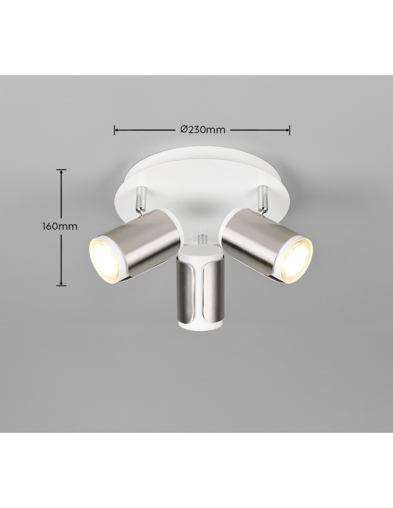 Spotlight ceiling lamps - Trio GILLAN Ceiling Spotlight 814530307 - product kolory-swiatla.pl 5