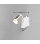 Wall lights - Trio GILLAN Wall Spotlight/Cinet 814570107 - product 5