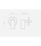 Reading wall lamps - Astro Micro Recess Unswitched For Reading 1x2W LED Matte Gold 1407005 - product 2