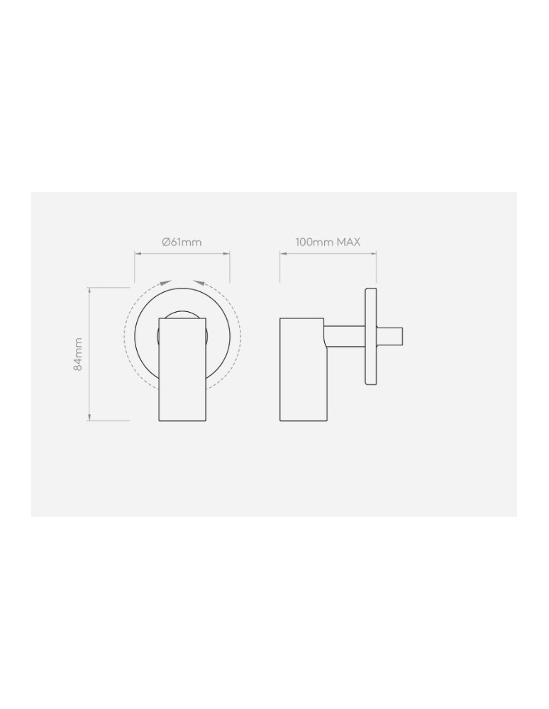 Reading wall lamps - Astro Micro Recess Unswitched For Reading 1x2W LED Matte Gold 1407005 - product kolory-swiatla.pl 2