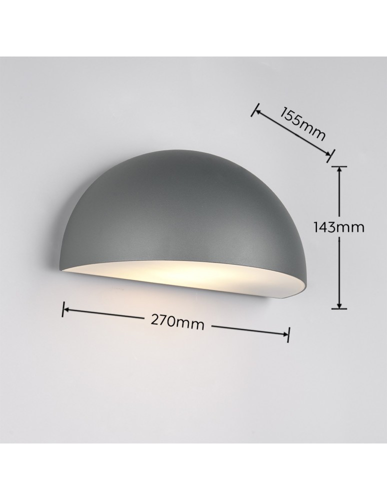 Outdoor wall lamps - Trio Outdoor Wall MAAS 262460142 - product kolory-swiatla.pl 5