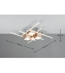 LED ceiling lamps - Trio Ceiling ROGER 647810407 - product 5