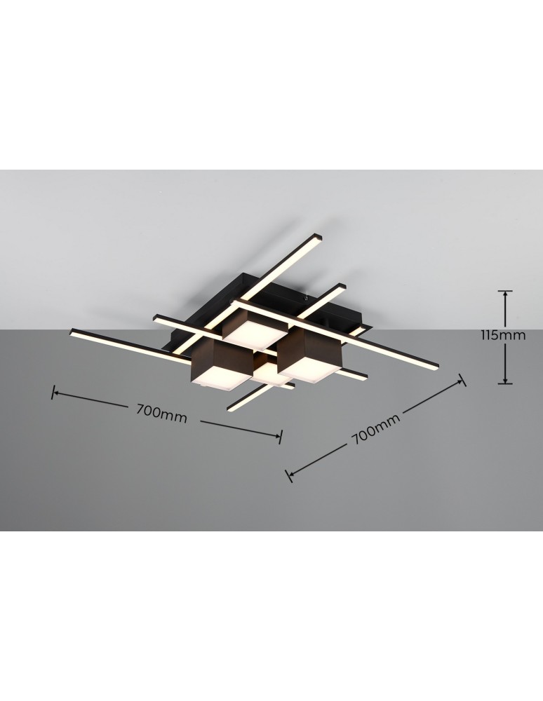 Trio Sufitowa ROGER 647810432