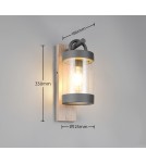 Outdoor wall lamps - Trio Outdoor Wall-mounted SAMBESI 204160135 - product 5