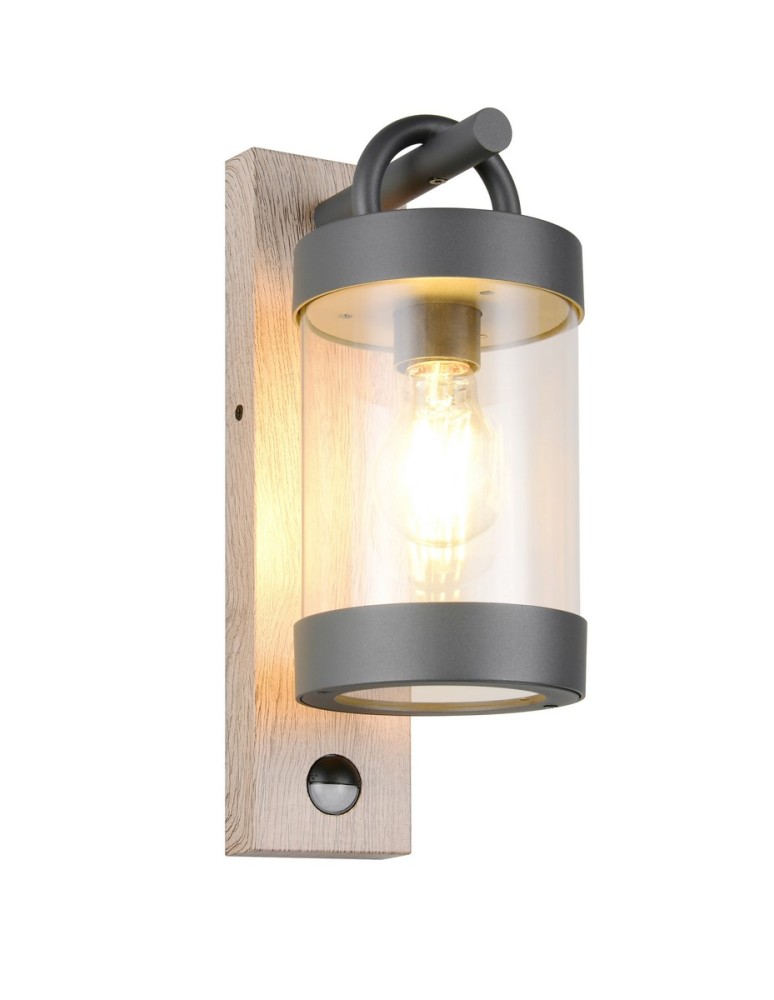 Outdoor lights with motion sensor - Trio Outdoor Wall-mounted SAMBESI 204169135 - product kolory-swiatla.pl 1