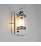 Outdoor lights with motion sensor - Trio Outdoor Wall-mounted SAMBESI 204169135 - product 5