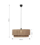 Boho pendant lamps - Trio Hanging SMILLA 366890136 - product 5