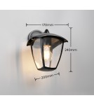 Outdoor wall lamps - Trio Outdoor Wall Mounted VENTA 263260132 - product 5