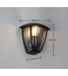 Outdoor wall lamps - Trio Outdoor Wall Mounted VENTA 263260332 - product 5
