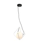 Geometric pendant lamps - ITALUX CANTO Pendant 1xE27 PEN-5696-1-BKCR - product 2